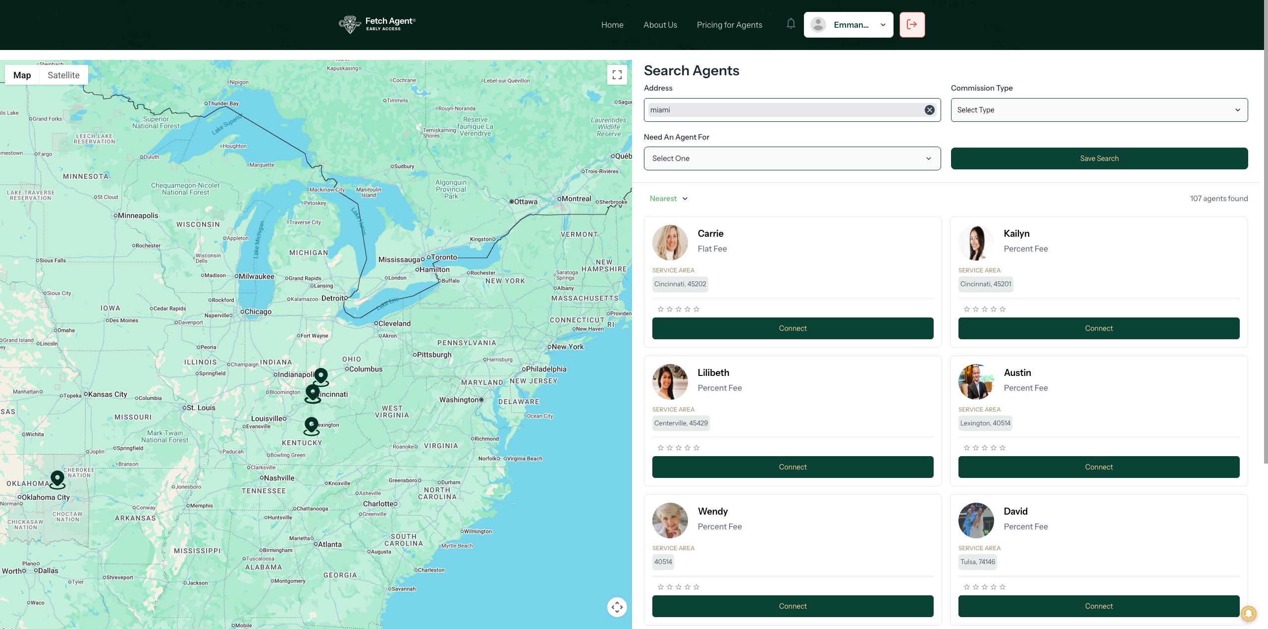 Fetch Agent Real Estate Platform screenshot 3